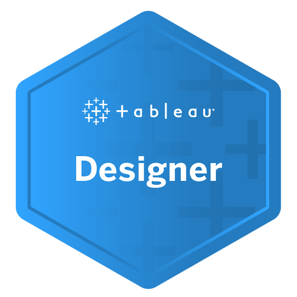 Tableau Designer Badge