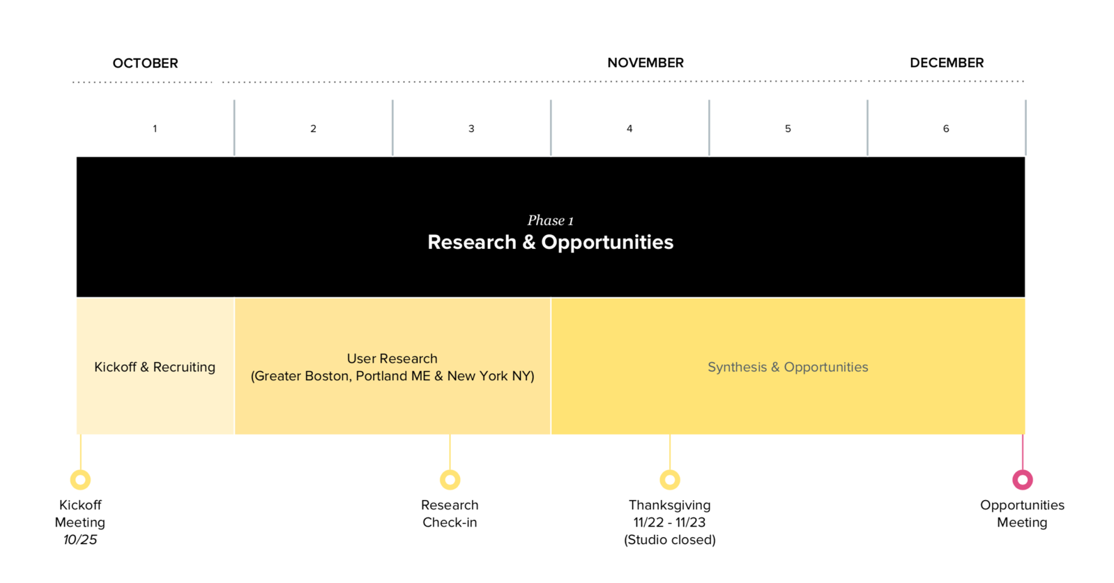 IDEO Project Timeline